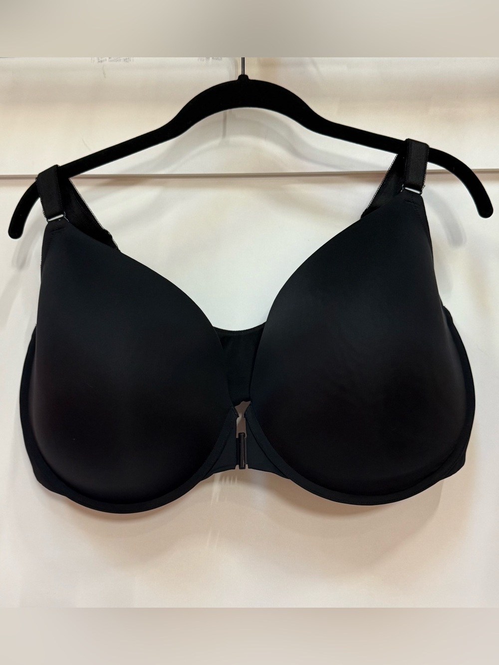 Torrid Black Perfect Coverage Push-Up Smooth Front-Close Bra 42H